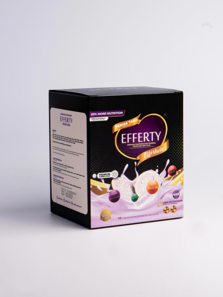 Susu Efferty perisa taro versi box
