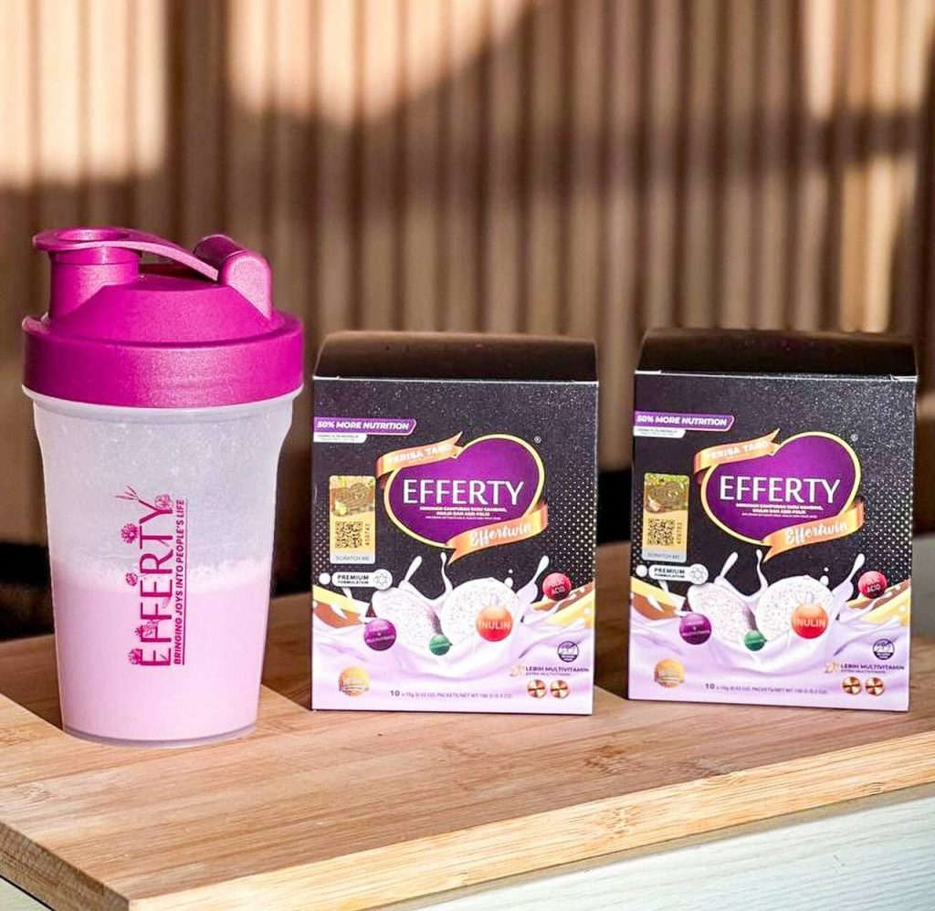 Susu Efferty perisa taro versi box