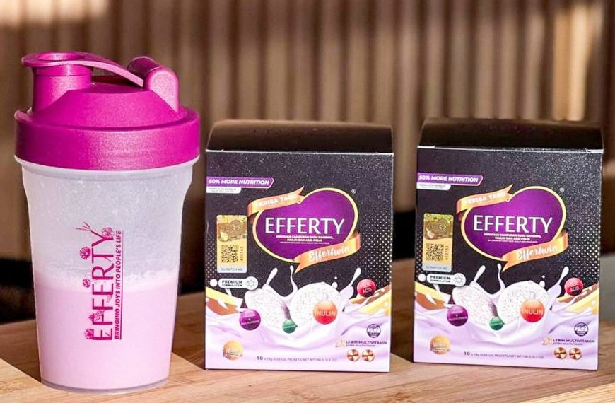 Susu Efferty perisa taro versi box